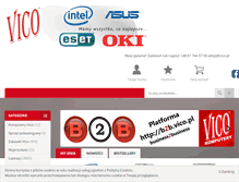 Tablet Screenshot of portal.vico.pl